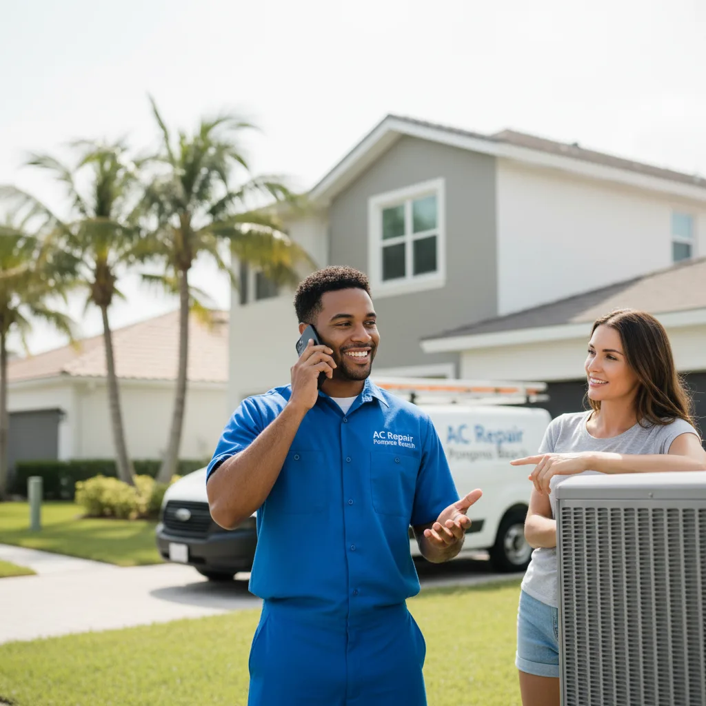 AC Repair Pompano Beach customer support in Lockney